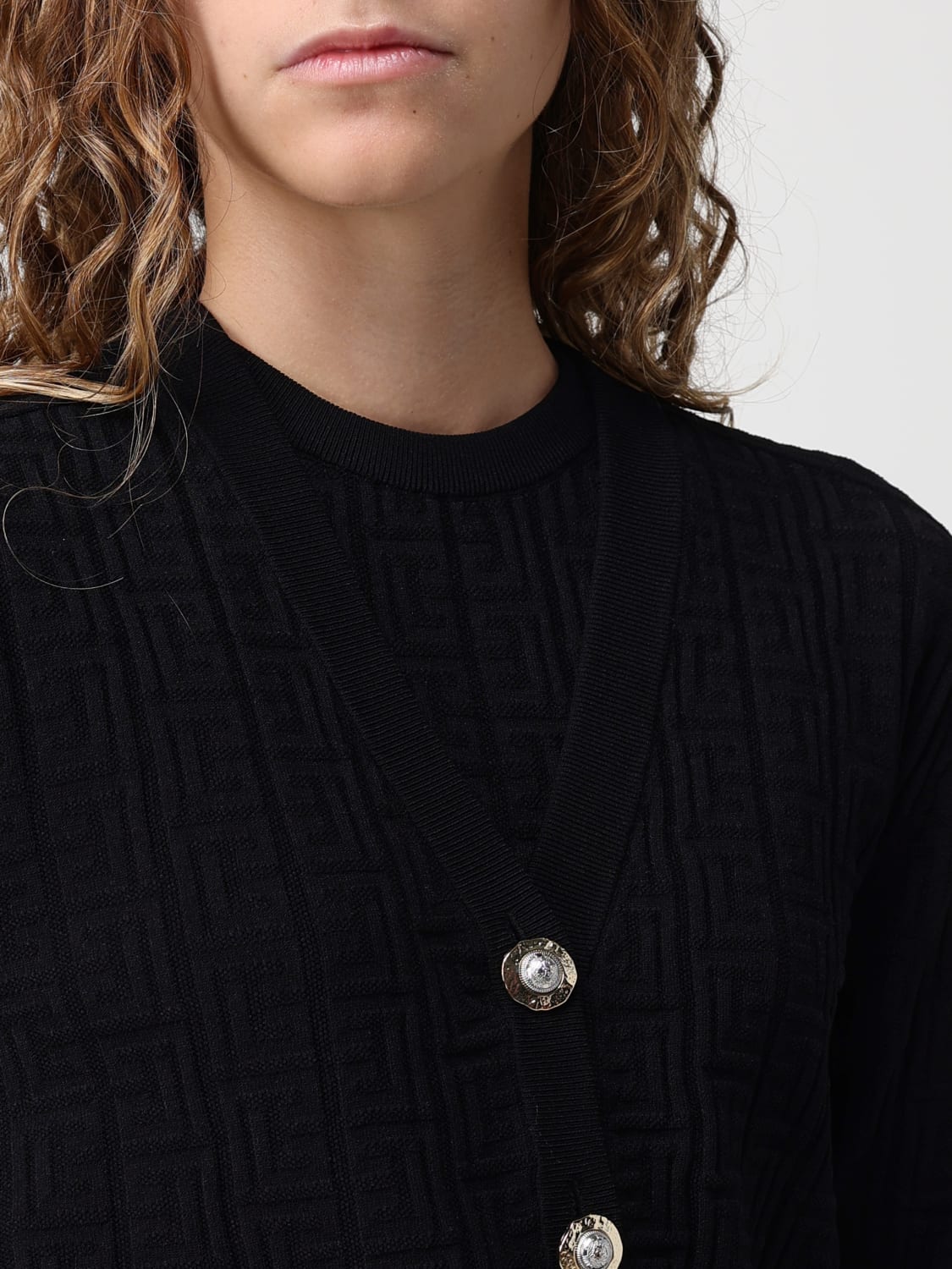 BALMAIN JERSEY: Jersey mujer Balmain, Negro - Img 5