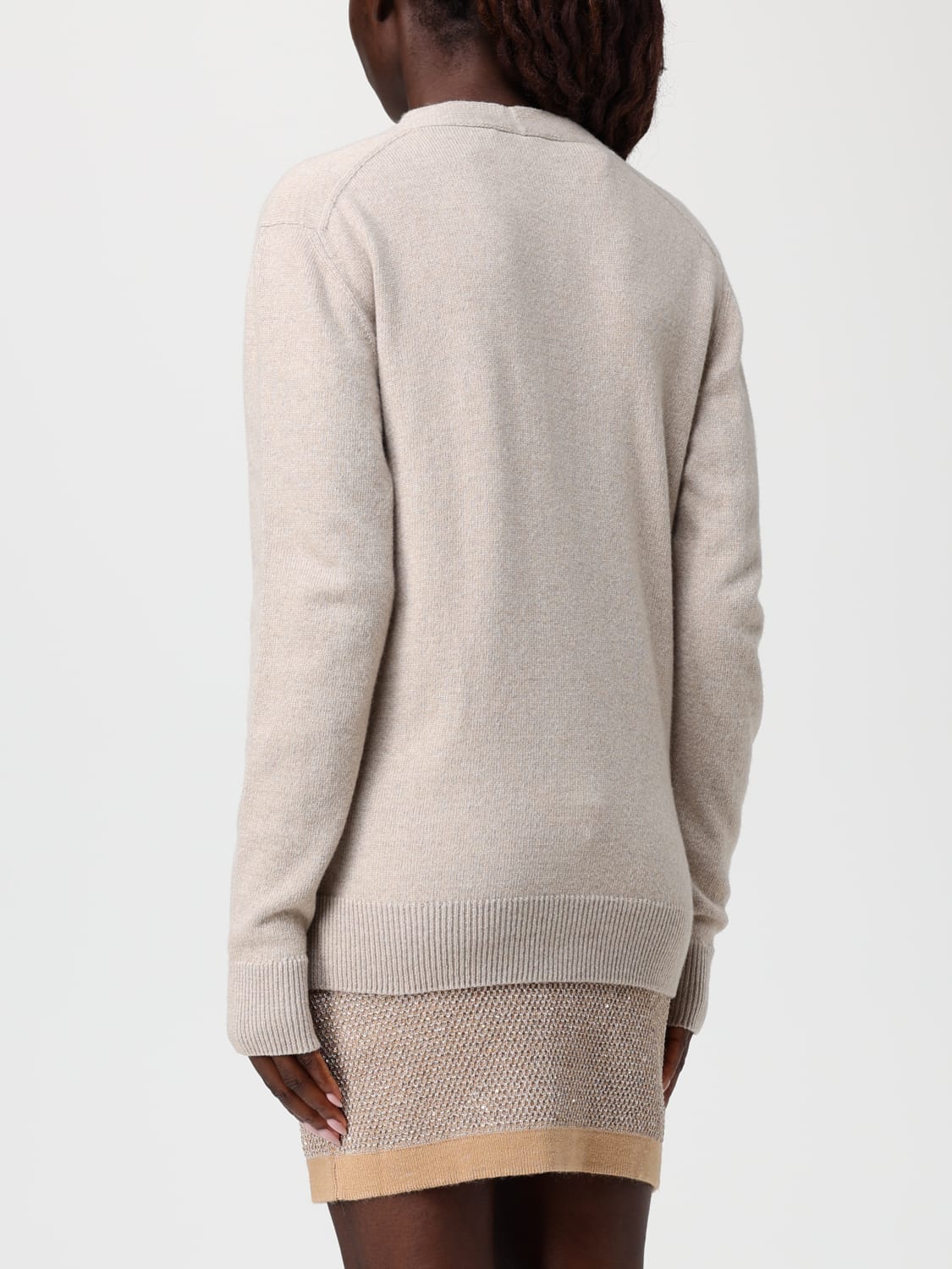 BALMAIN PULL: Pull femme Balmain, Beige - Img 3