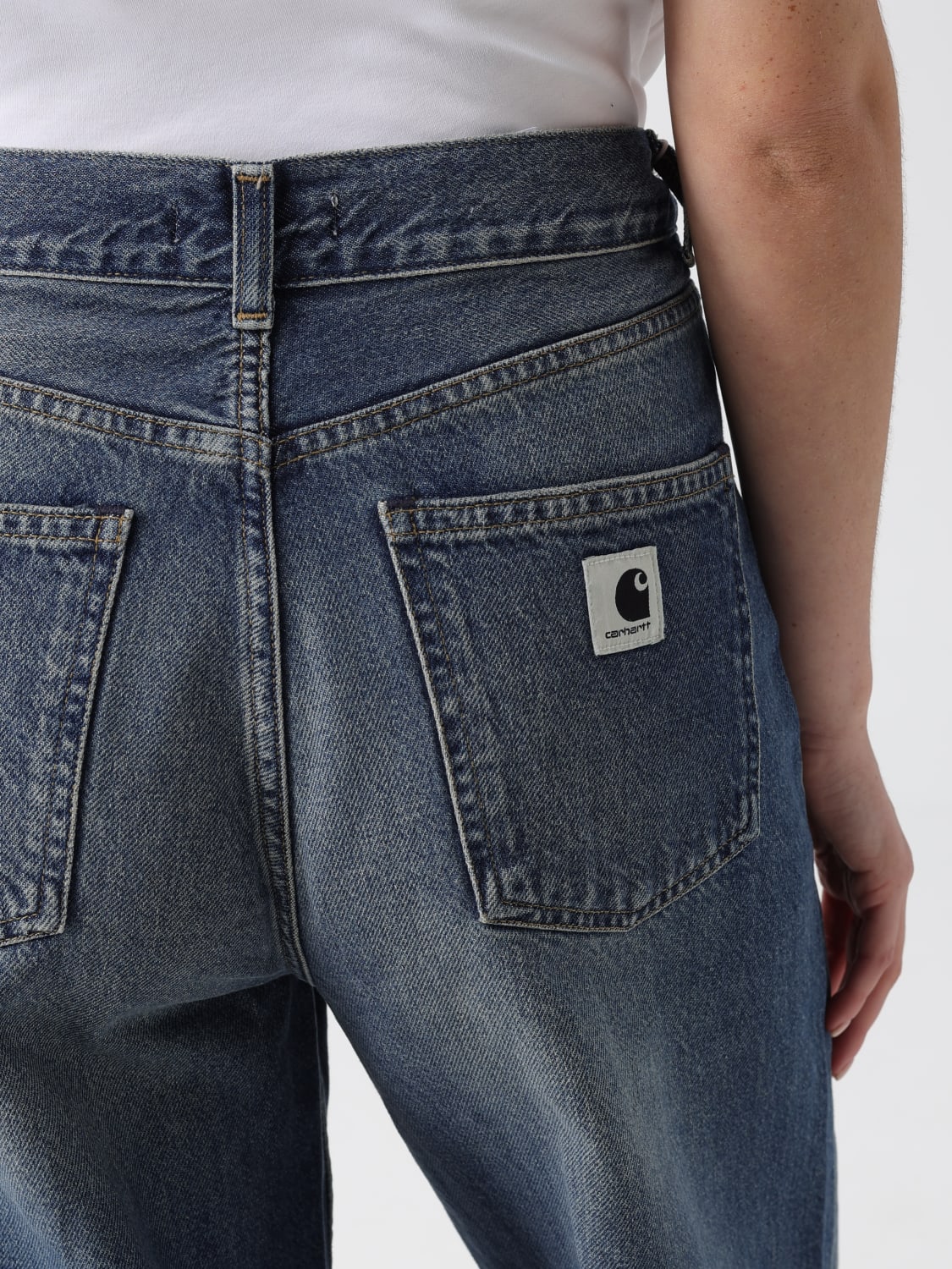 CARHARTT WIP JEANS: Jeans femme Carhartt Wip, Bleu - Img 3