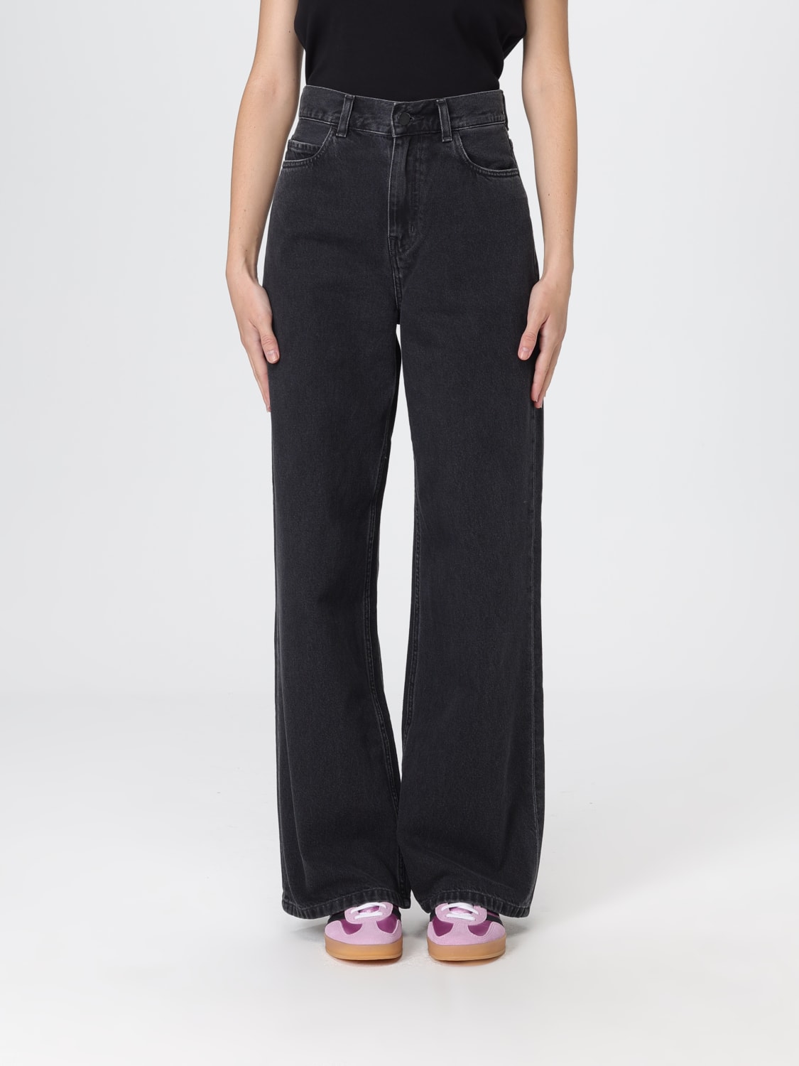 CARHARTT WIP JEANS: Jeans femme Carhartt Wip, Noir 1 - Img 1