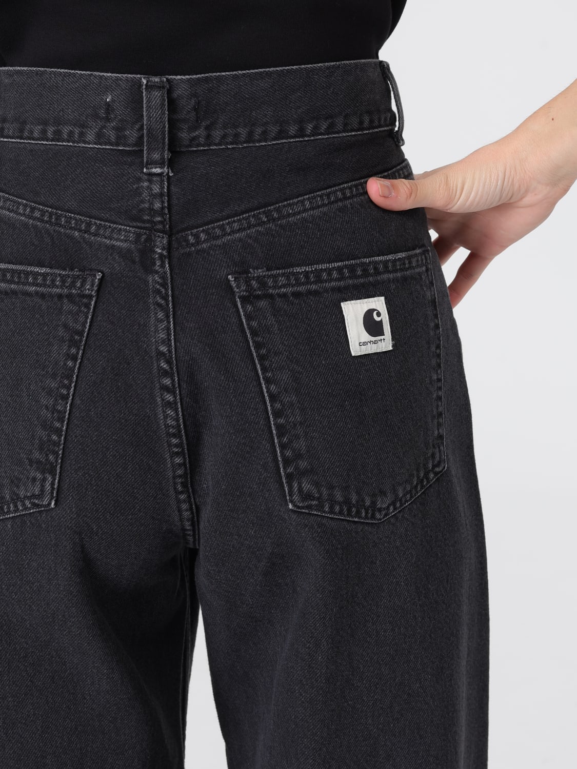 CARHARTT WIP JEANS: Jeans femme Carhartt Wip, Noir 1 - Img 3