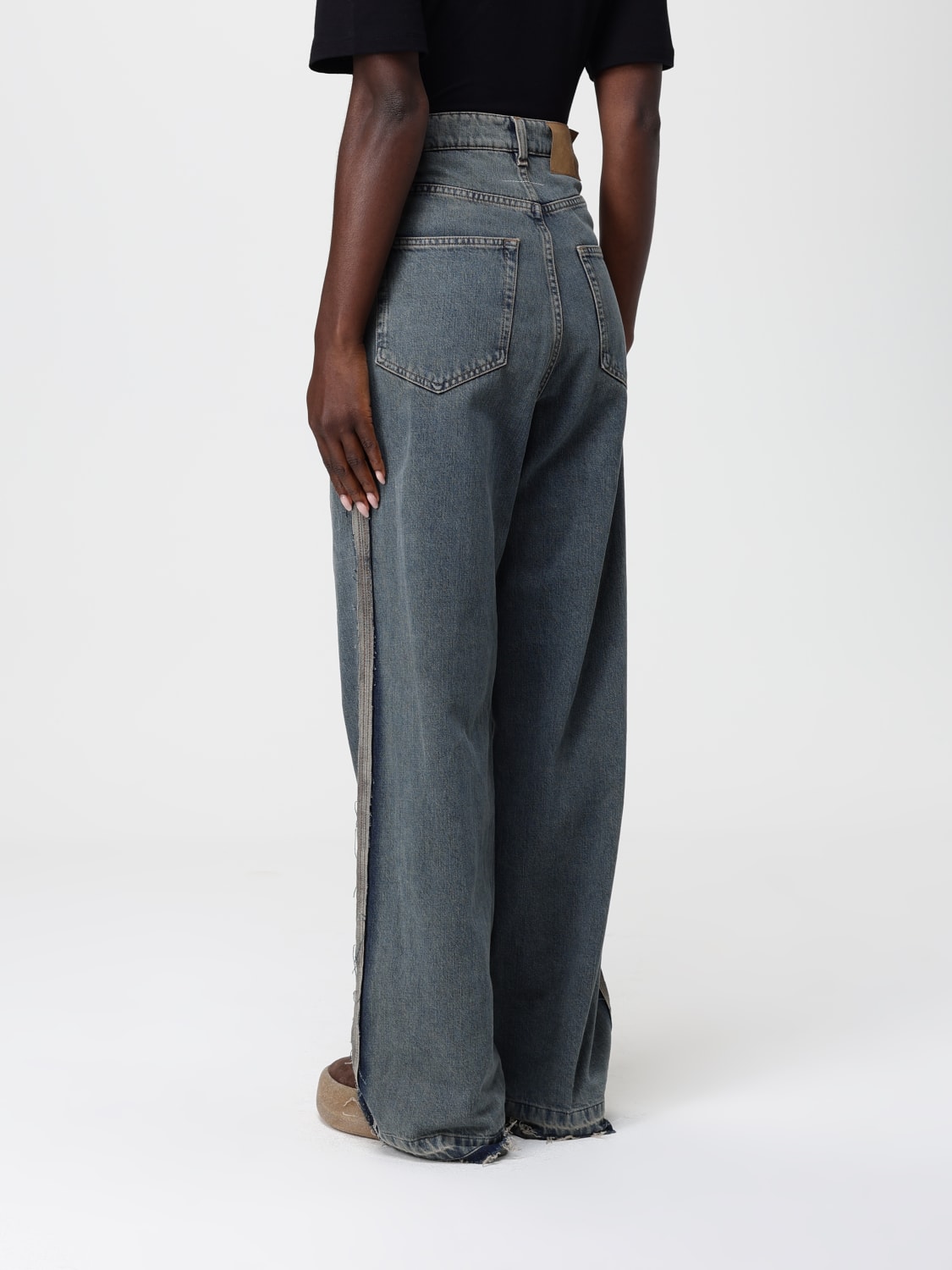 MM6 MAISON MARGIELA JEANS: Jeans woman Mm6 Maison Margiela, Blue - Img 3