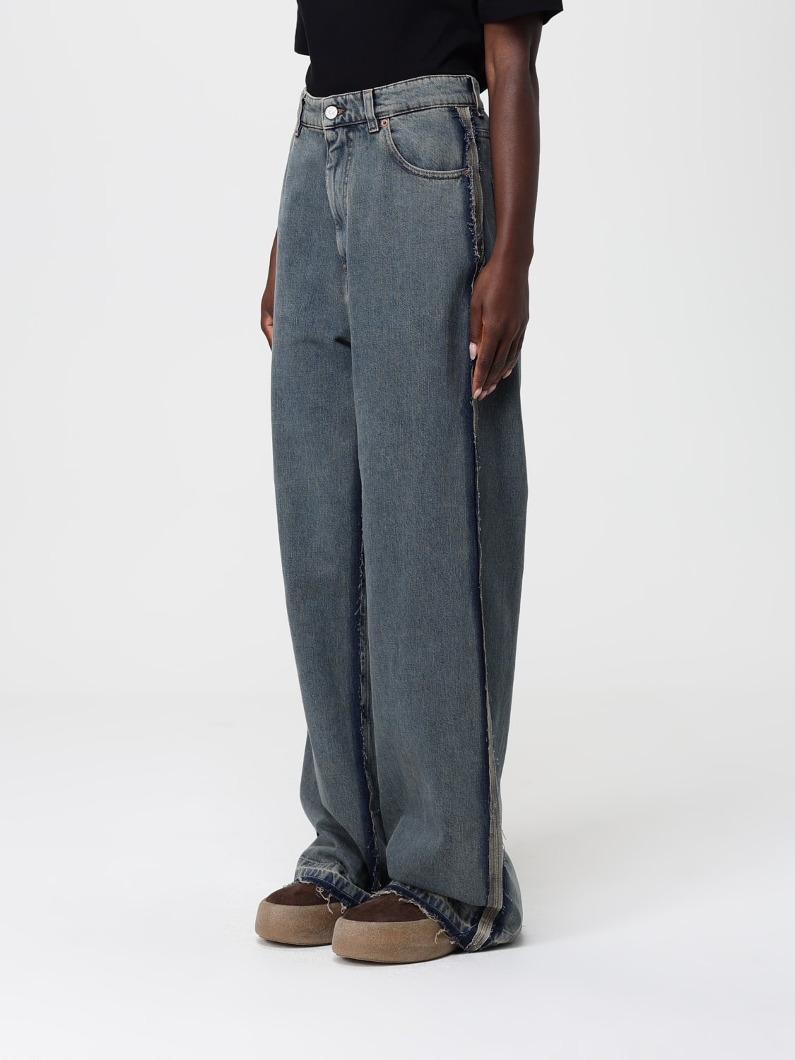 MM6 MAISON MARGIELA JEANS: Jeans woman Mm6 Maison Margiela, Blue - Img 4