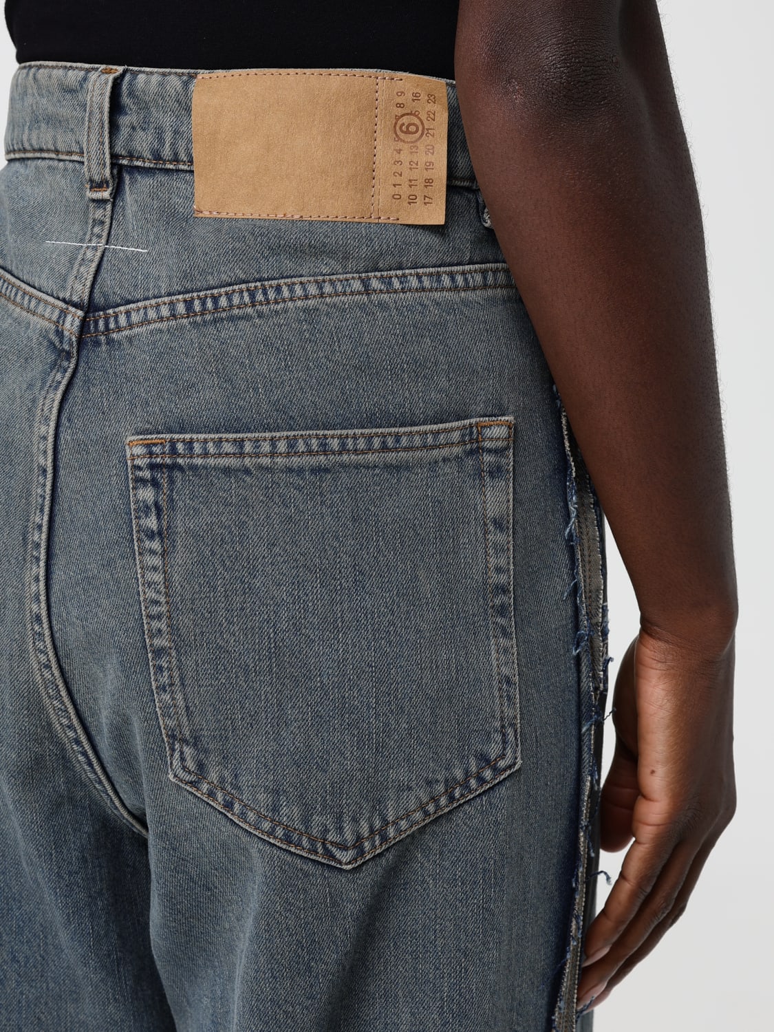 MM6 MAISON MARGIELA JEANS: Jeans woman Mm6 Maison Margiela, Blue - Img 5