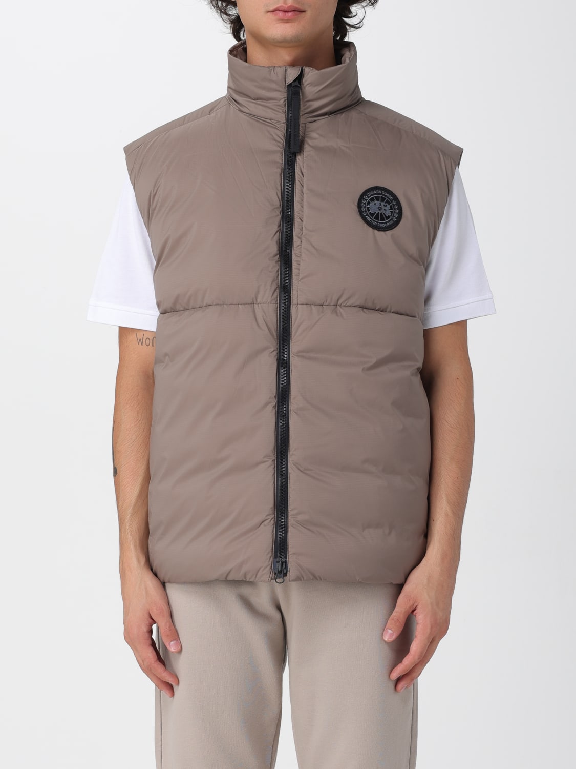 CANADA GOOSE GILET: Gilet homme Canada Goose, Marron - Img 1