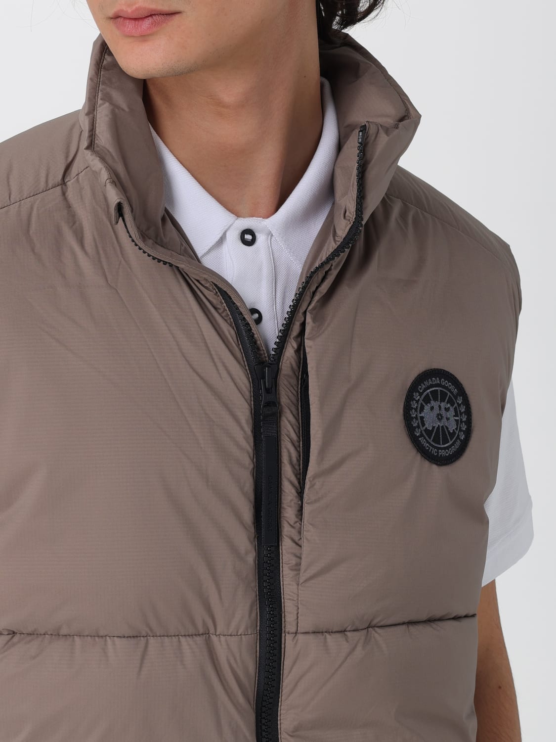 CANADA GOOSE GILET: Gilet homme Canada Goose, Marron - Img 4