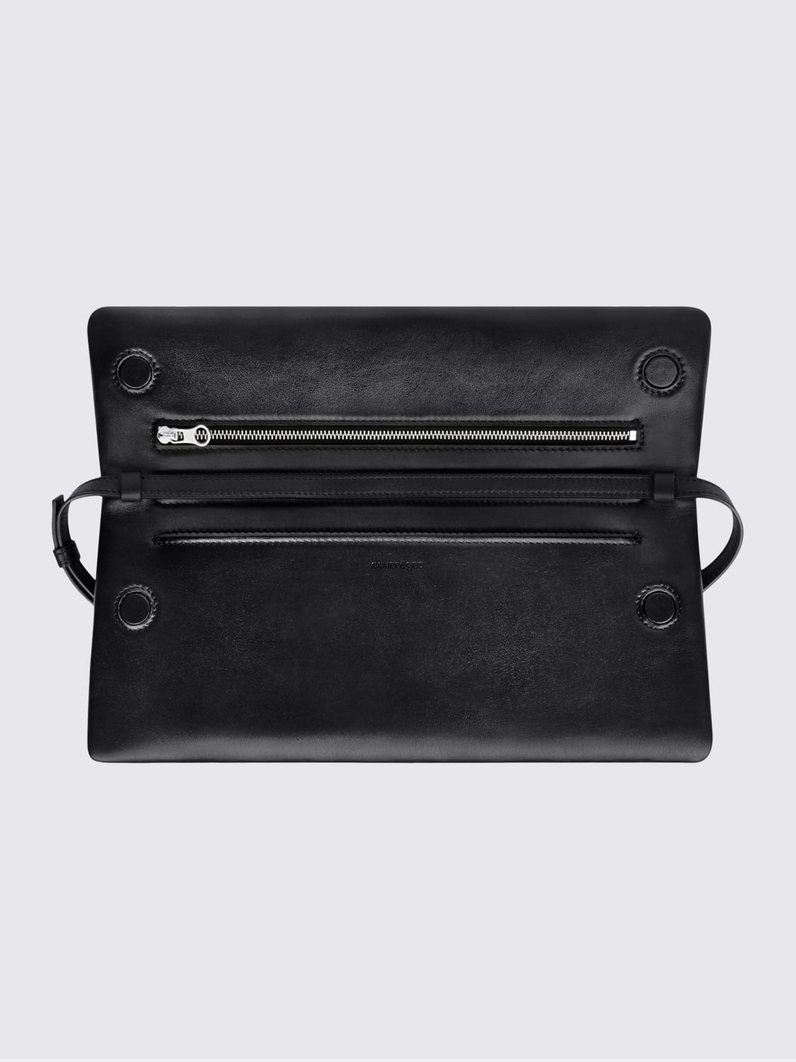 COURRÈGES SHOULDER BAG: Handbag woman CourrÈges, Black - Img 5