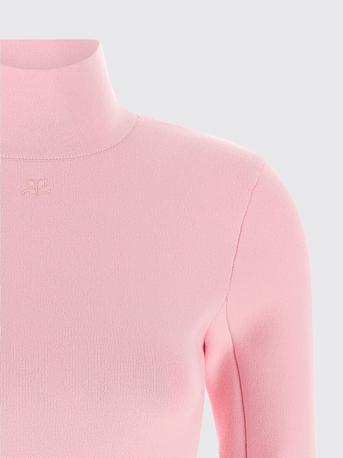 COURRÈGES SWEATER: Cardigan woman CourrÈges, Pink - Img 3