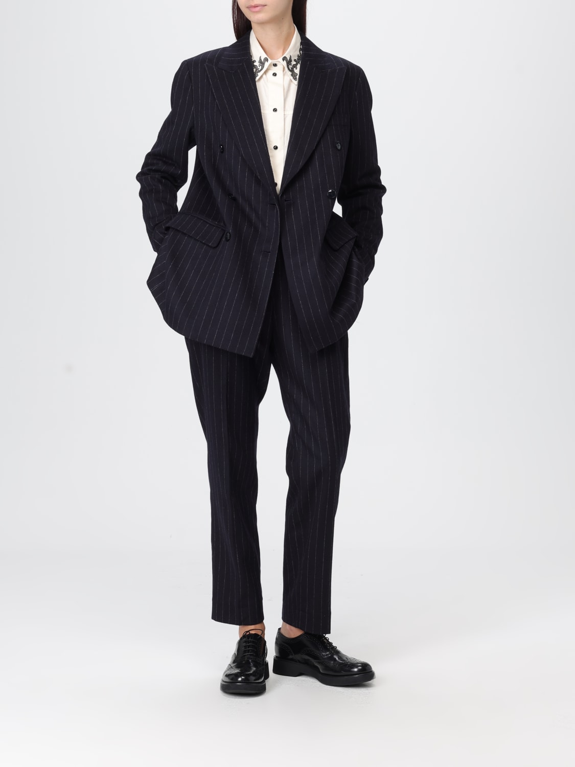 BARENA HEMDBLUSE: Hemdbluse damen Barena, Ecru - Img 2