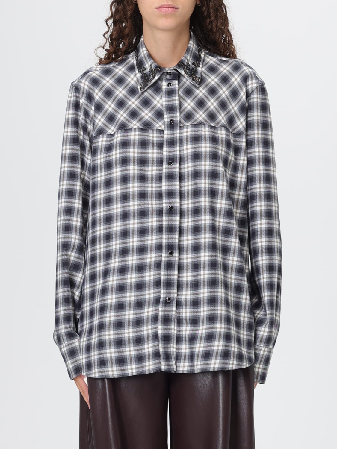 BARENA SHIRT: Shirt woman Barena, Ivory - Img 1