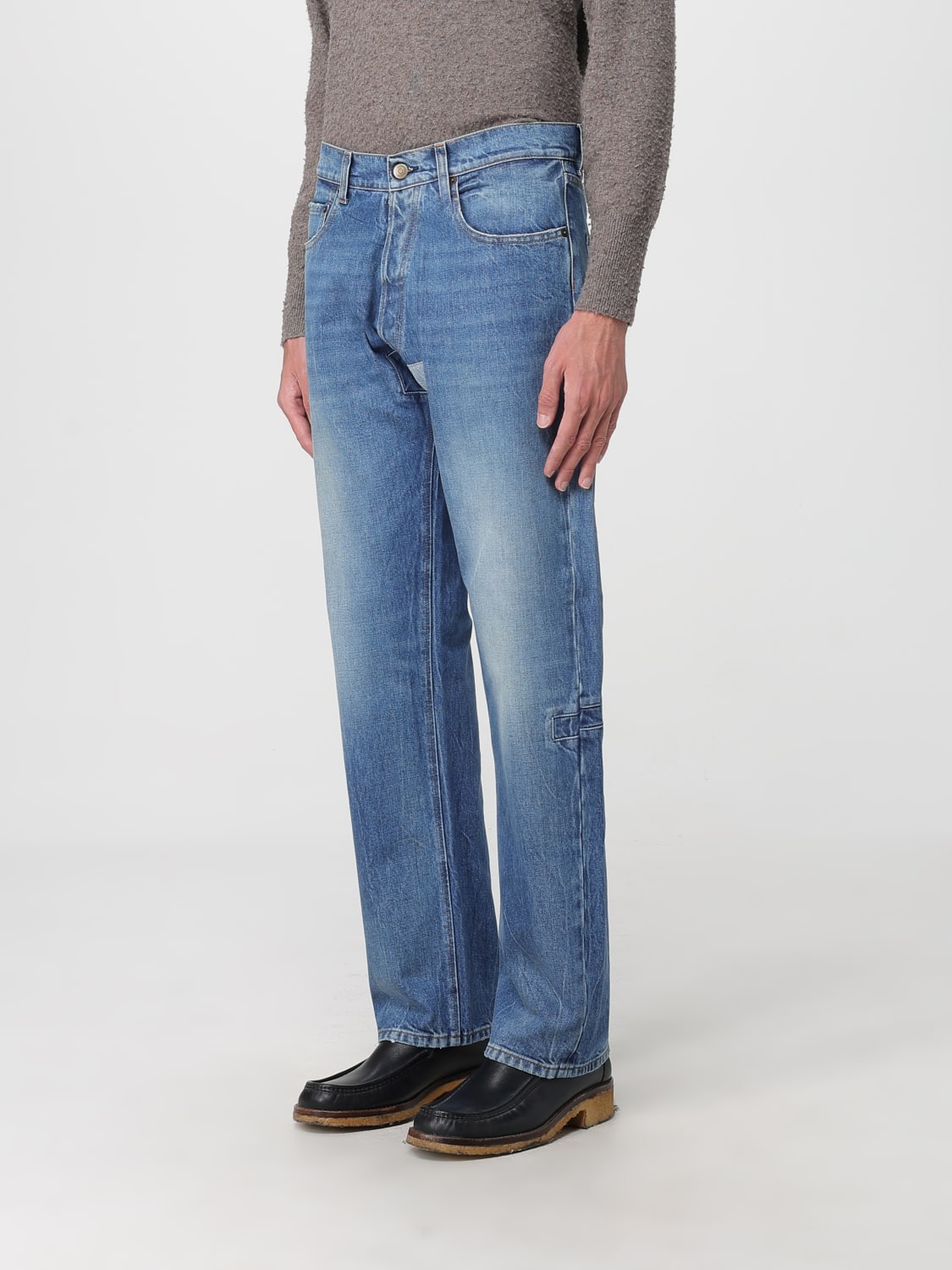 MAISON MARGIELA ДЖИНСЫ: Джинсы Мужское Maison Margiela, Синий - Img 4