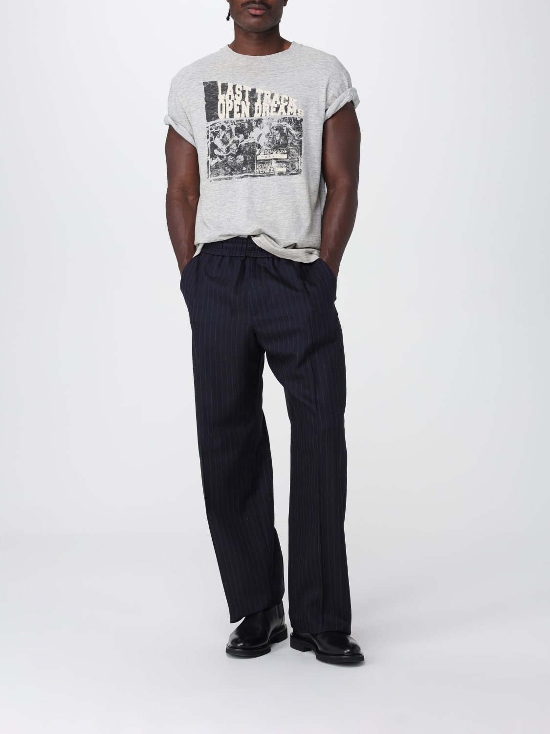 GOLDEN GOOSE T-SHIRT: T-shirt men Golden Goose, Grey - Img 2