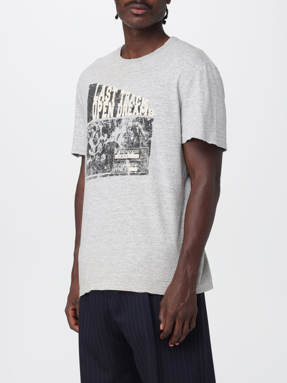 GOLDEN GOOSE T-SHIRT: T-shirt men Golden Goose, Grey - Img 4