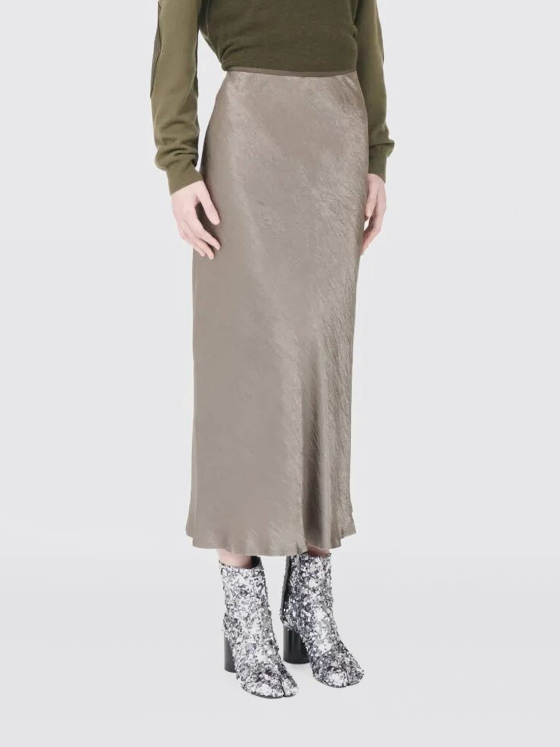 MAISON MARGIELA FALDA: Falda mujer Maison Margiela, Tórtola - Img 2