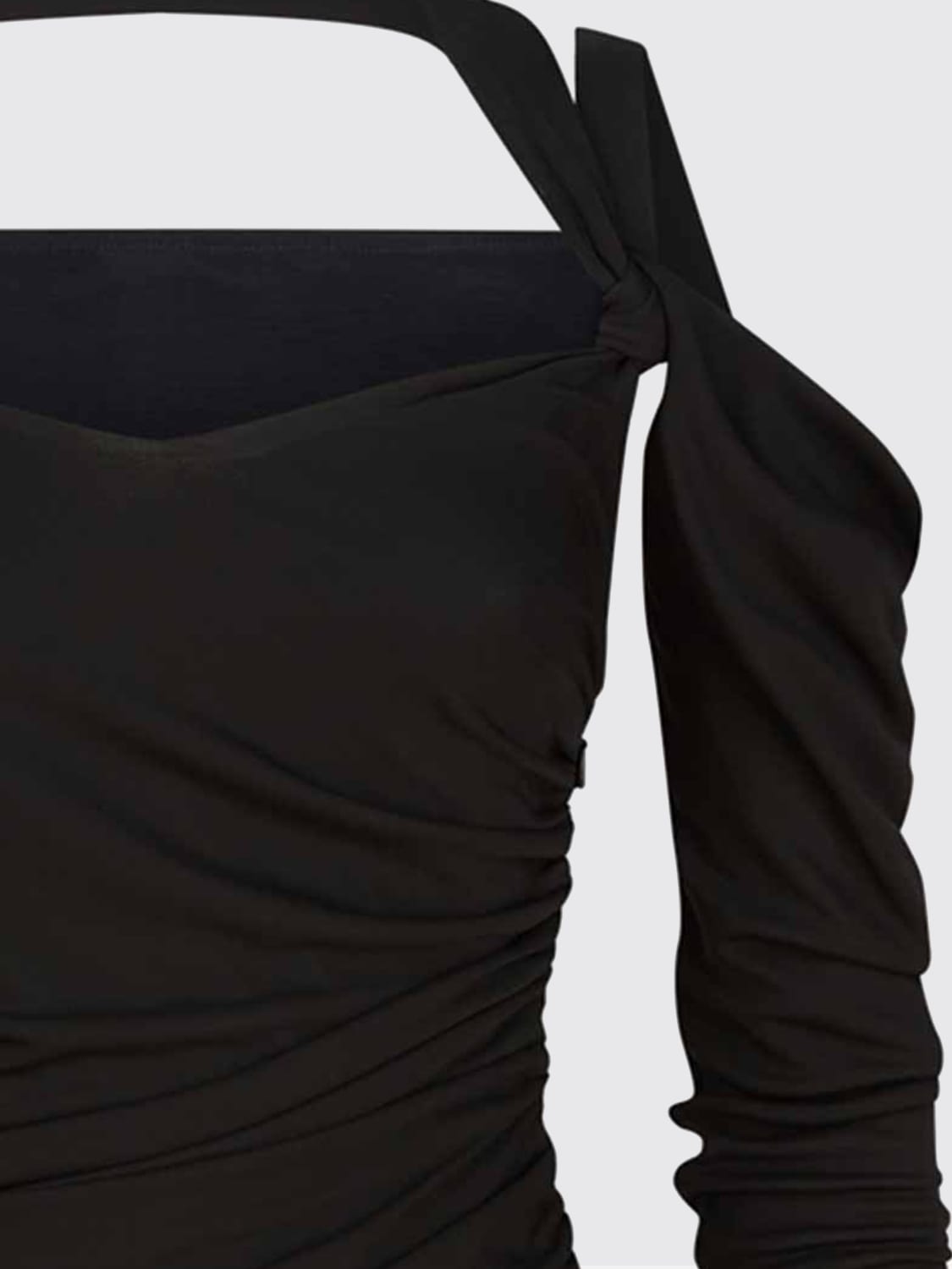 THE ATTICO ROBE: Robes femme The Attico, Noir - Img 2