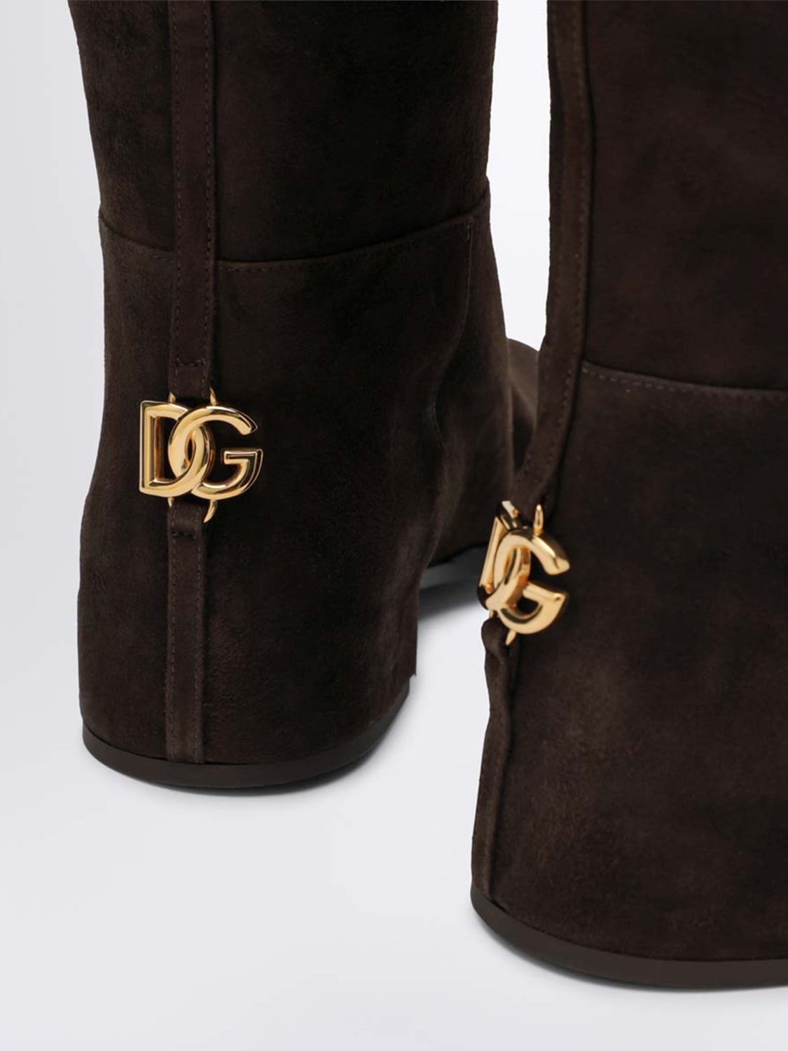 DOLCE & GABBANA BOTAS: Zapatos mujer Dolce & Gabbana, Marrón - Img 4