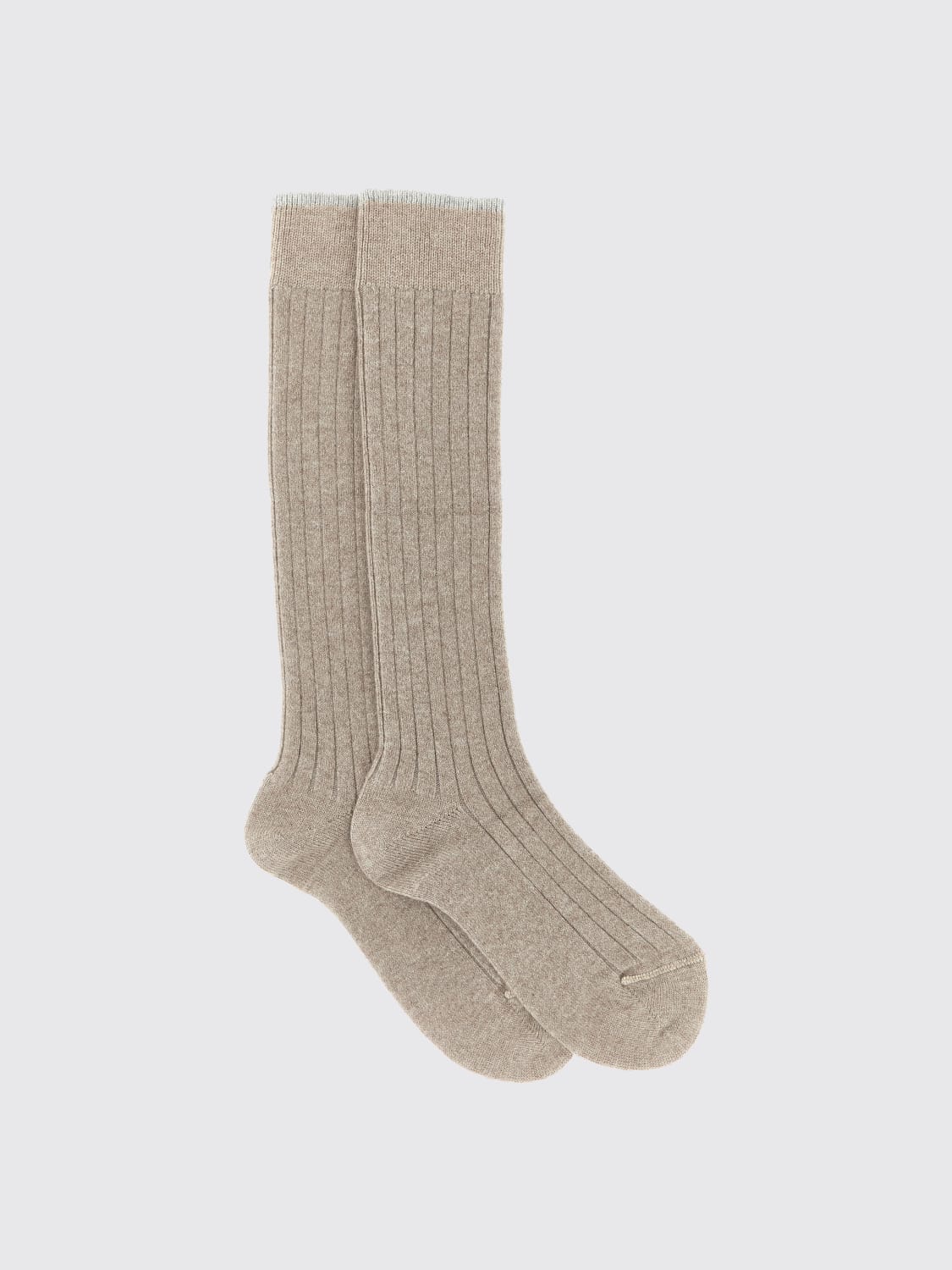 BRUNELLO CUCINELLI SOCKS: Socks men Brunello Cucinelli, Beige - Img 1