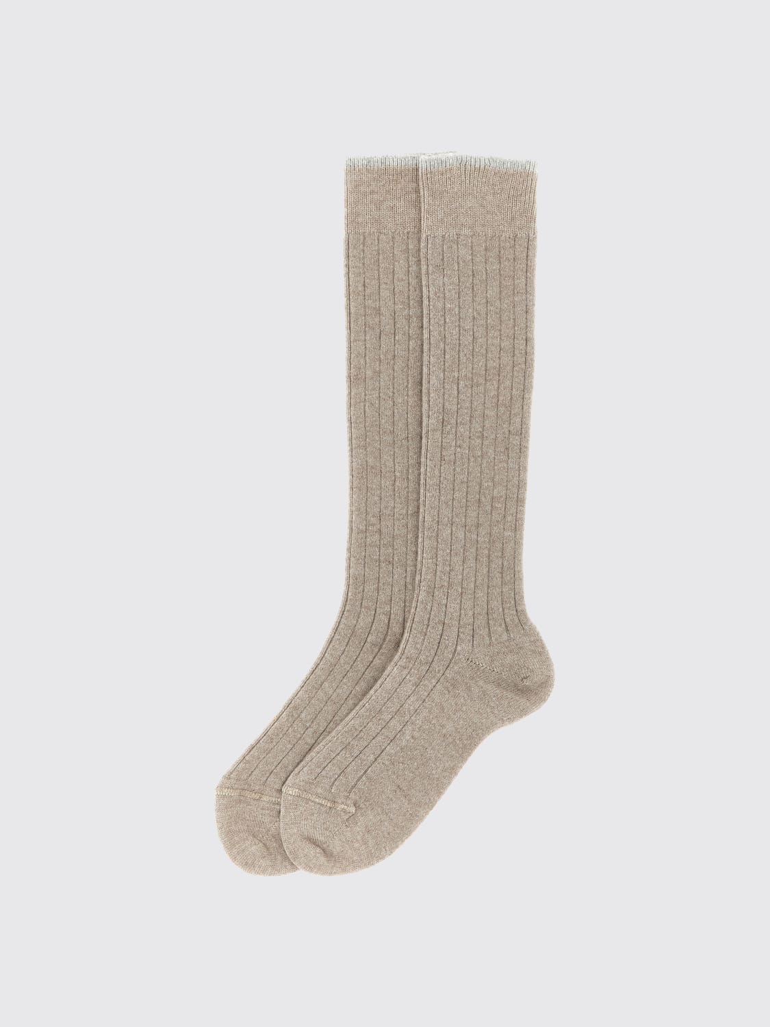 BRUNELLO CUCINELLI SOCKS: Socks men Brunello Cucinelli, Beige - Img 2