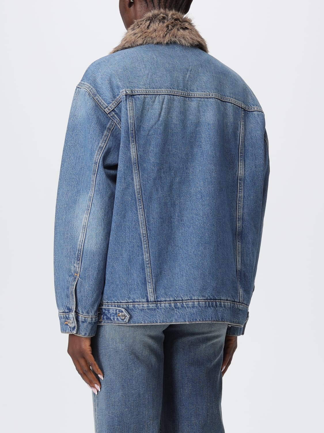 LIU JO JACKE: Mantel damen Liu Jo, Blau - Img 2