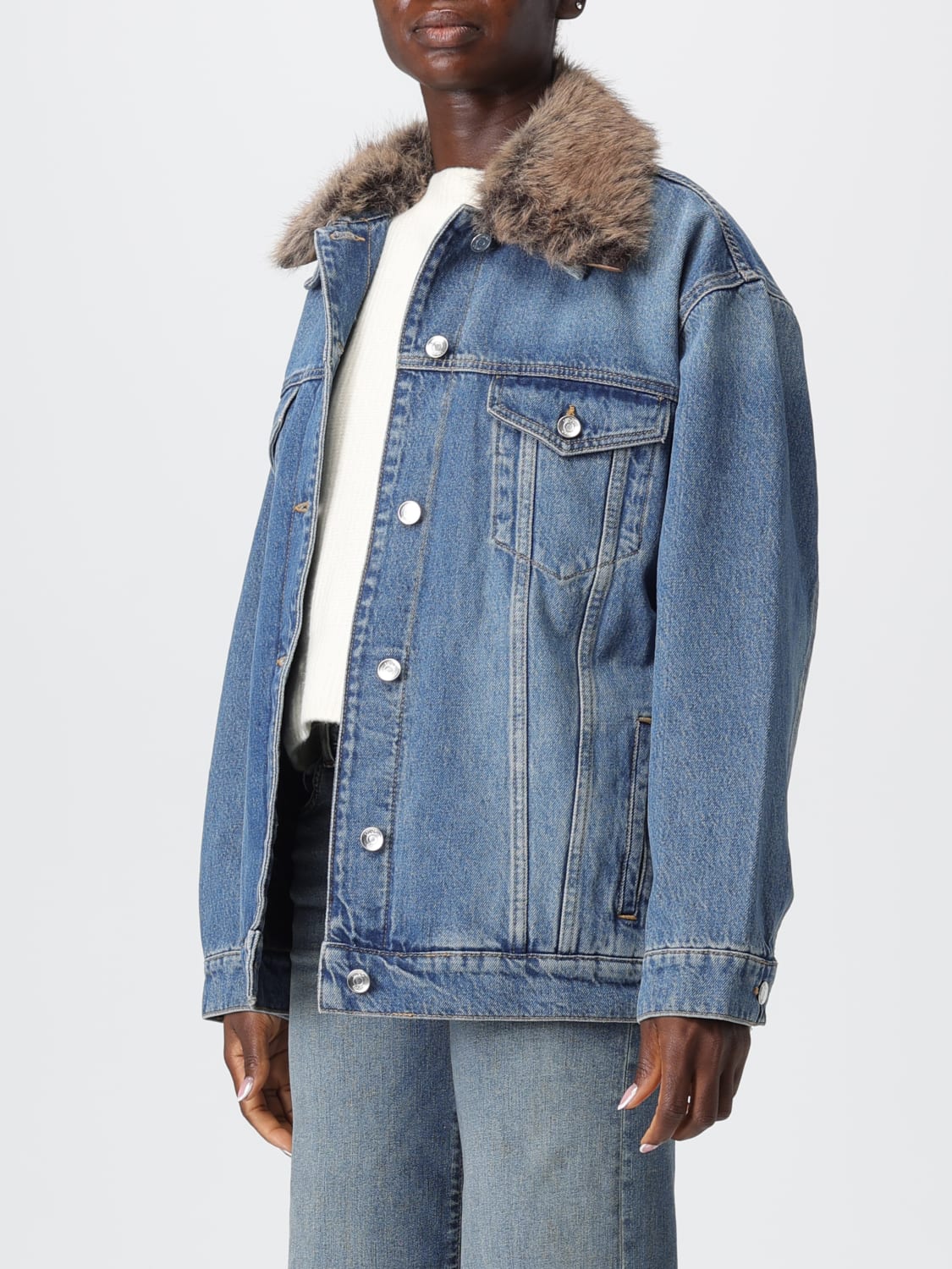 LIU JO JACKE: Mantel damen Liu Jo, Blau - Img 3