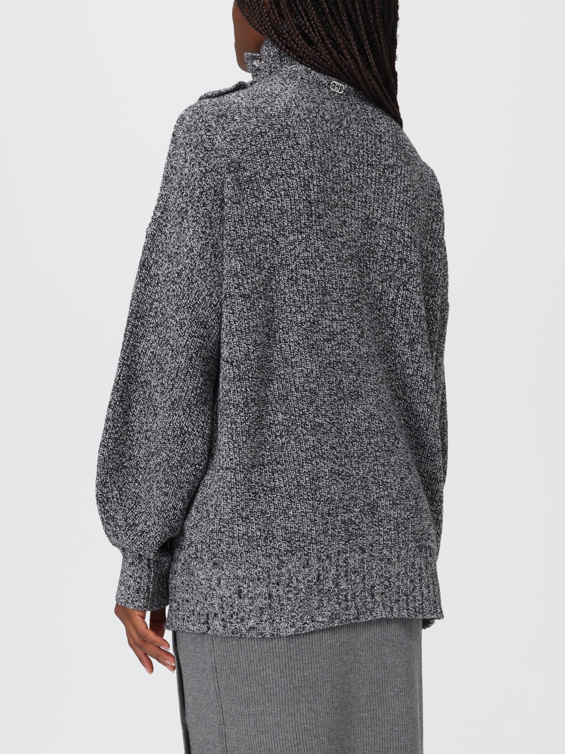 LIU JO PULL: Sweat-shirt femme Liu Jo, Gris - Img 2