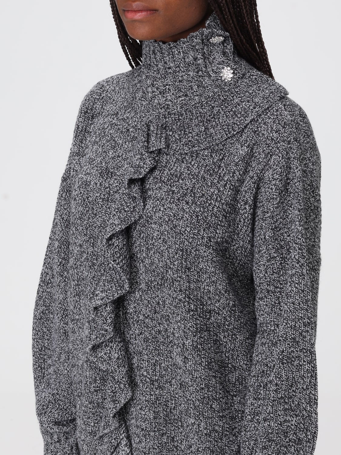 LIU JO PULL: Sweat-shirt femme Liu Jo, Gris - Img 3