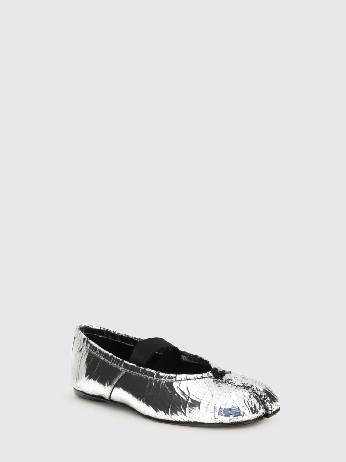 MAISON MARGIELA BALLET FLAT: Ballet flats woman Maison Margiela, Silver - Img 2
