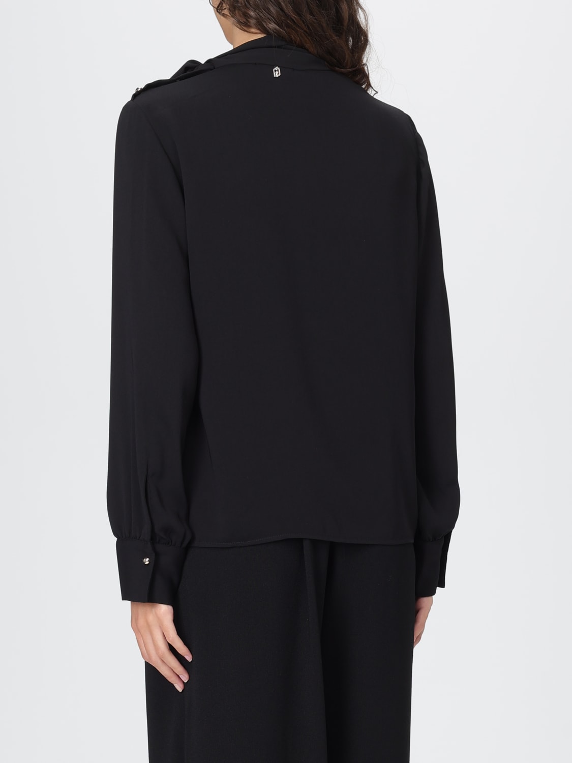 LIU JO TOP: Hemdbluse damen Liu Jo, Schwarz - Img 2