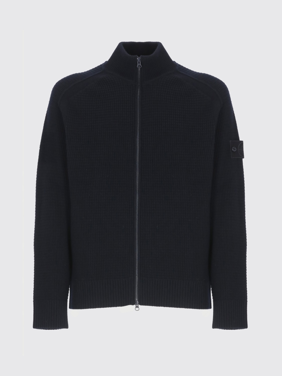 STONE ISLAND SWEATER: Sweater men Stone Island, Blue - Img 4