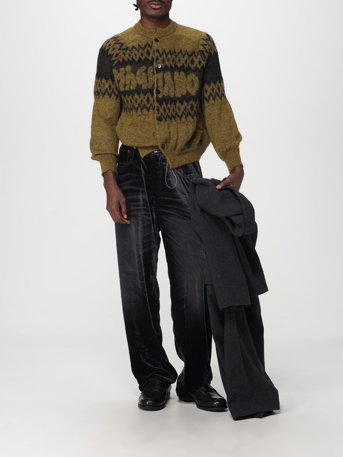 MAGLIANO 毛衣: 卫衣 男士 Magliano, 黄色 - Img 2