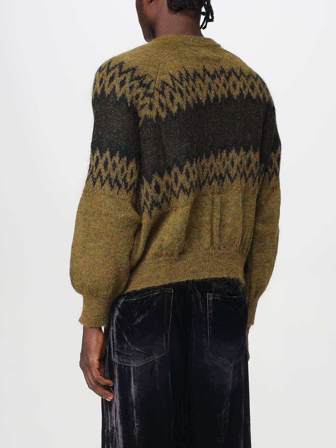 MAGLIANO 毛衣: 卫衣 男士 Magliano, 黄色 - Img 3