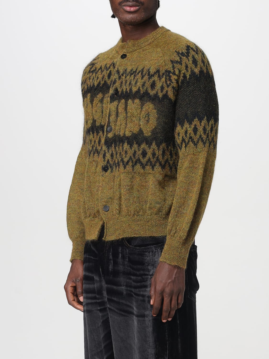 MAGLIANO 毛衣: 卫衣 男士 Magliano, 黄色 - Img 4