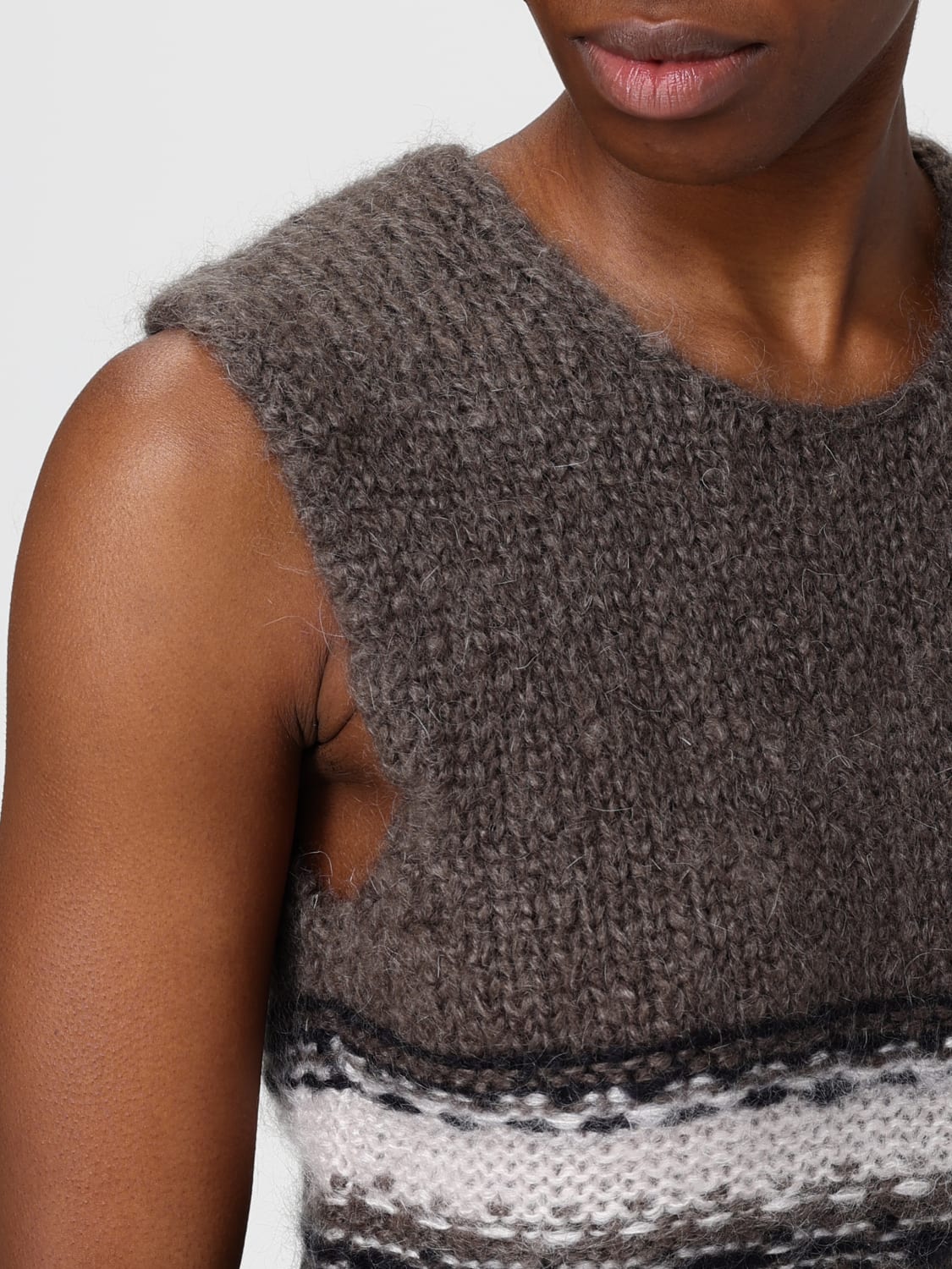 OUR LEGACY WAISTCOAT: Top woman Our Legacy, Brown - Img 5