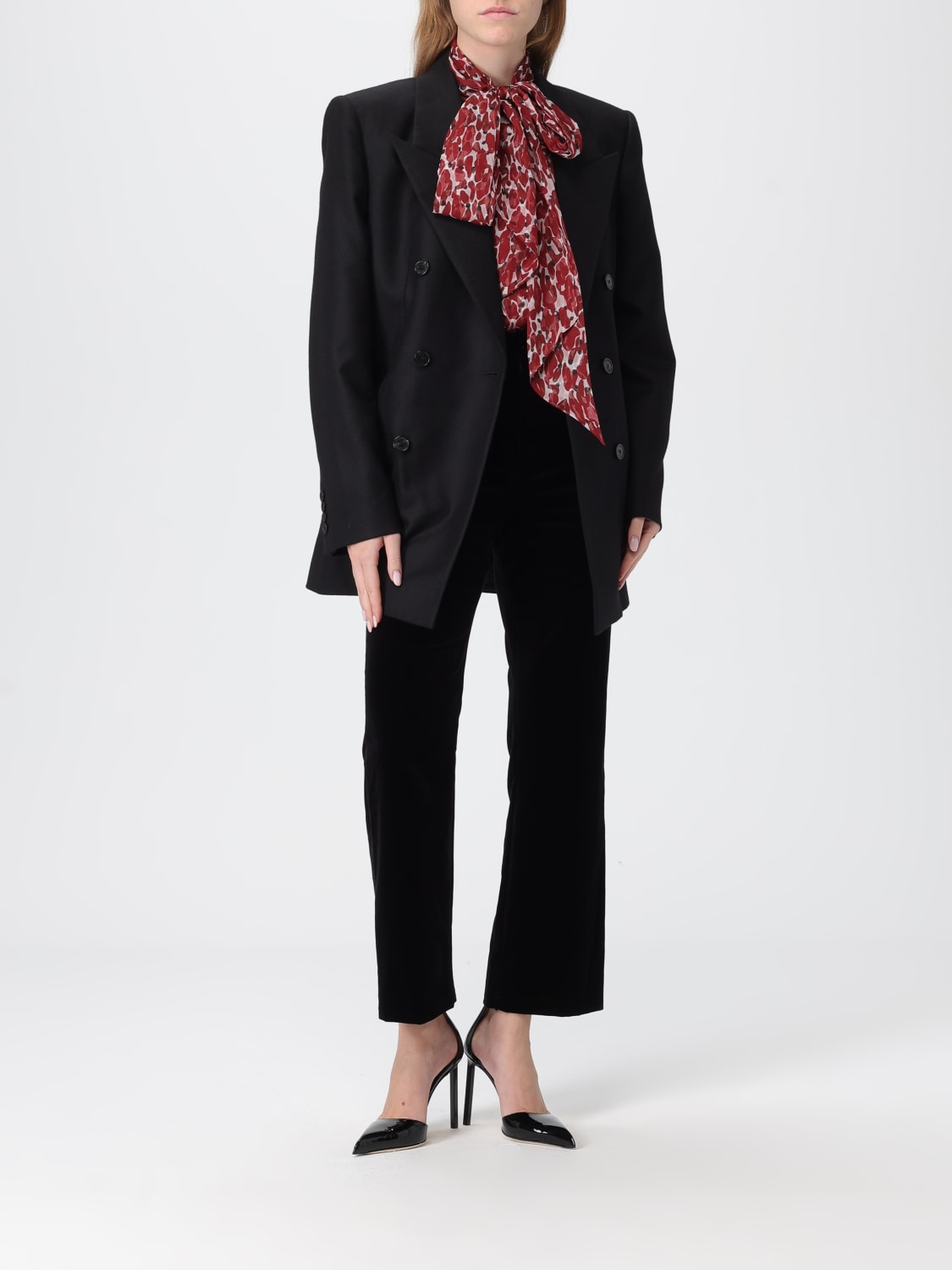 SAINT LAURENT TOP: Top damen Saint Laurent, Rot - Img 2