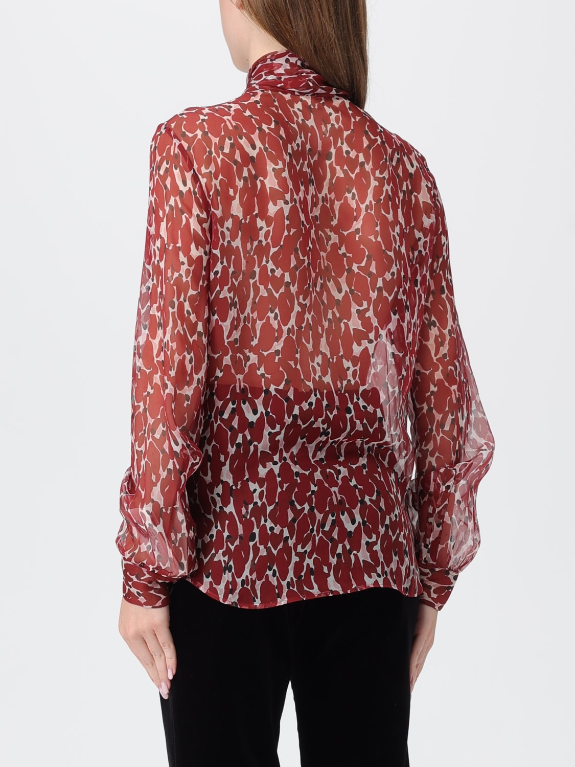 SAINT LAURENT TOP: Top damen Saint Laurent, Rot - Img 3