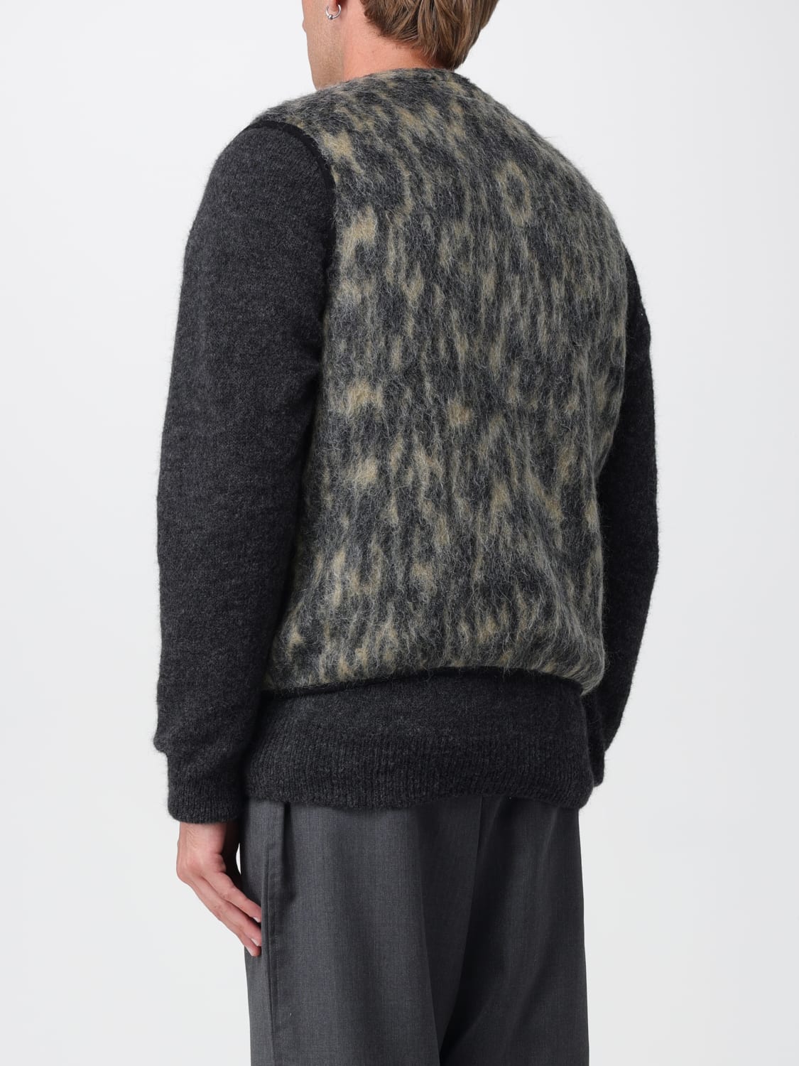 UNIVERSAL WORKS GILET: Gilet in poliestere riciclato Universal Works, Nero - Img 3