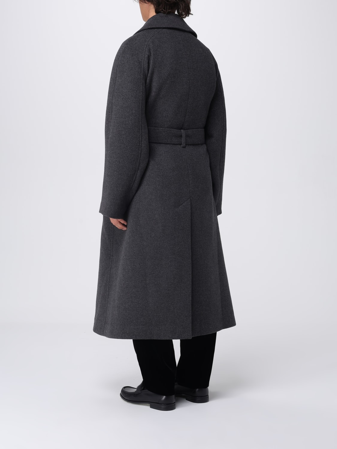 SAINT LAURENT COAT: Coat men Saint Laurent, Grey - Img 3