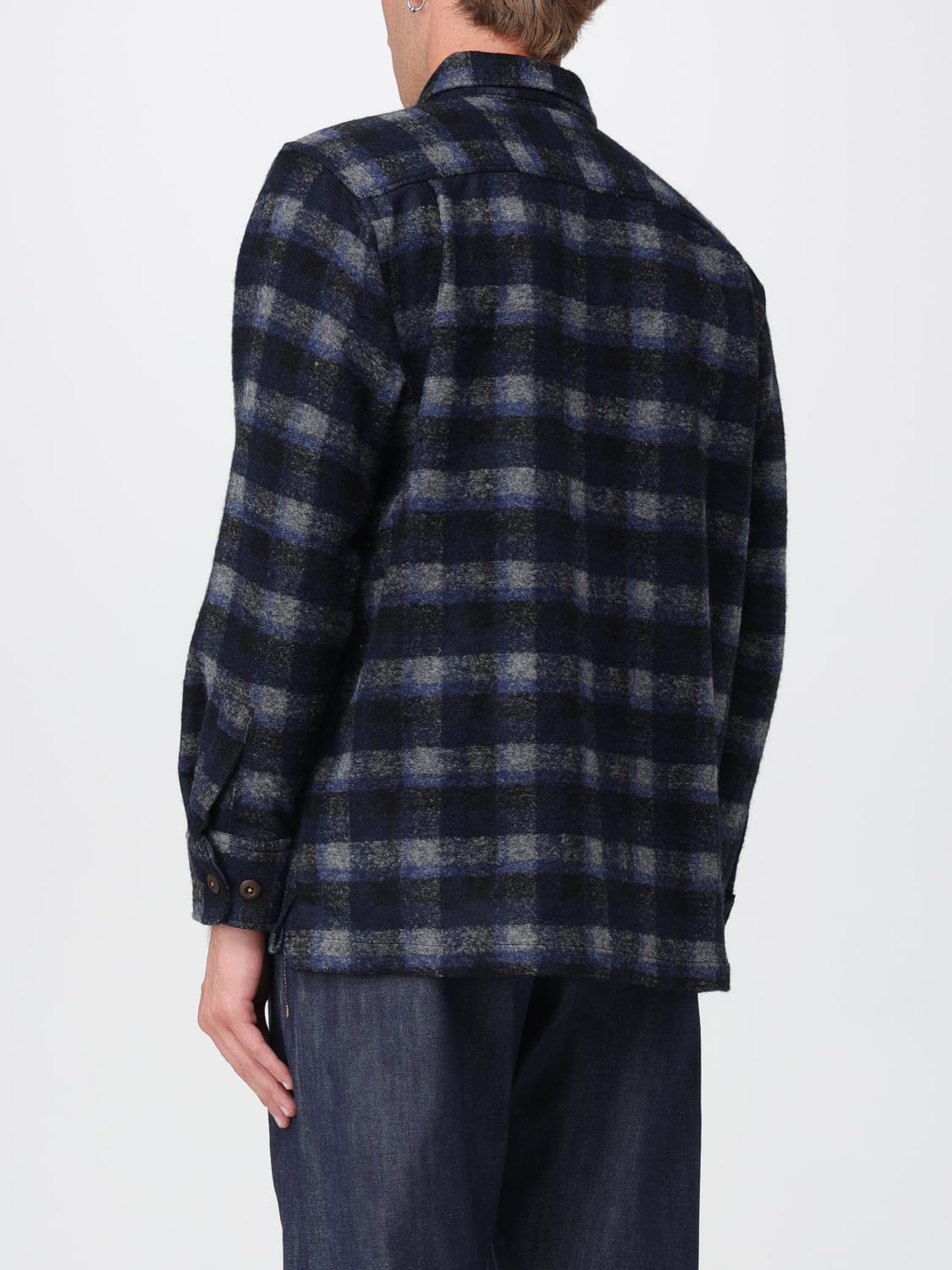 UNIVERSAL WORKS SHIRT: Shirt men Universal Works, Navy - Img 2