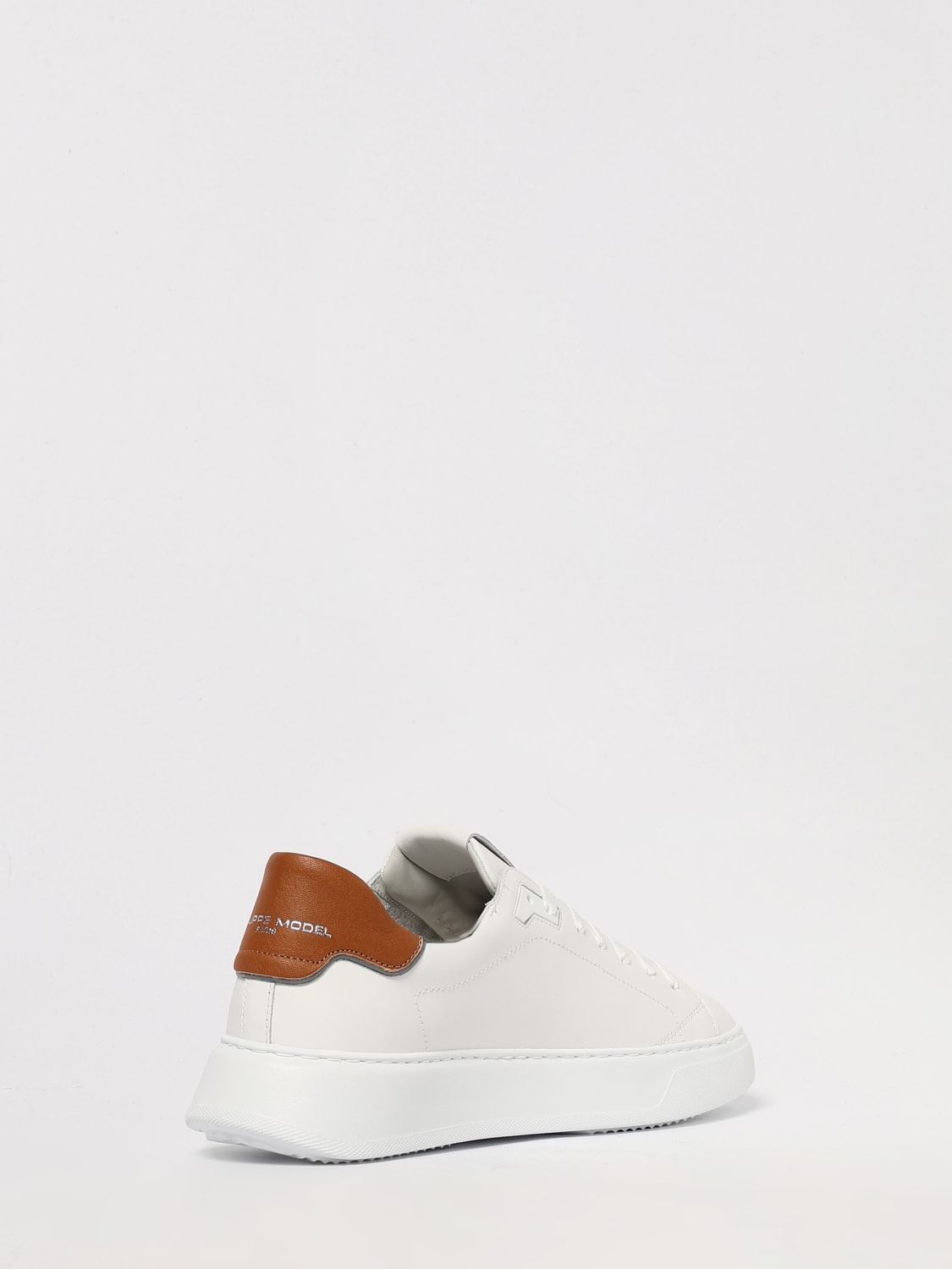 PHILIPPE MODEL SNEAKERS: Sneakers men Philippe Model, White - Img 3