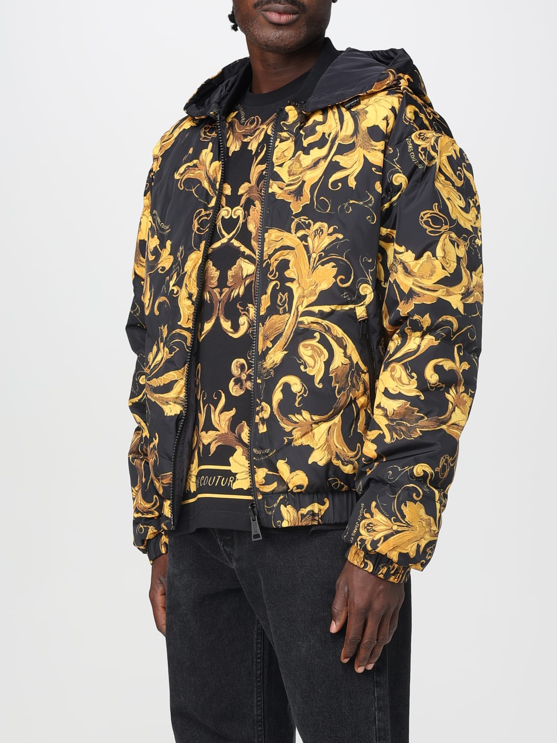 VERSACE JEANS COUTURE VESTE: Veste homme Versace Jeans Couture, Multicolore - Img 3