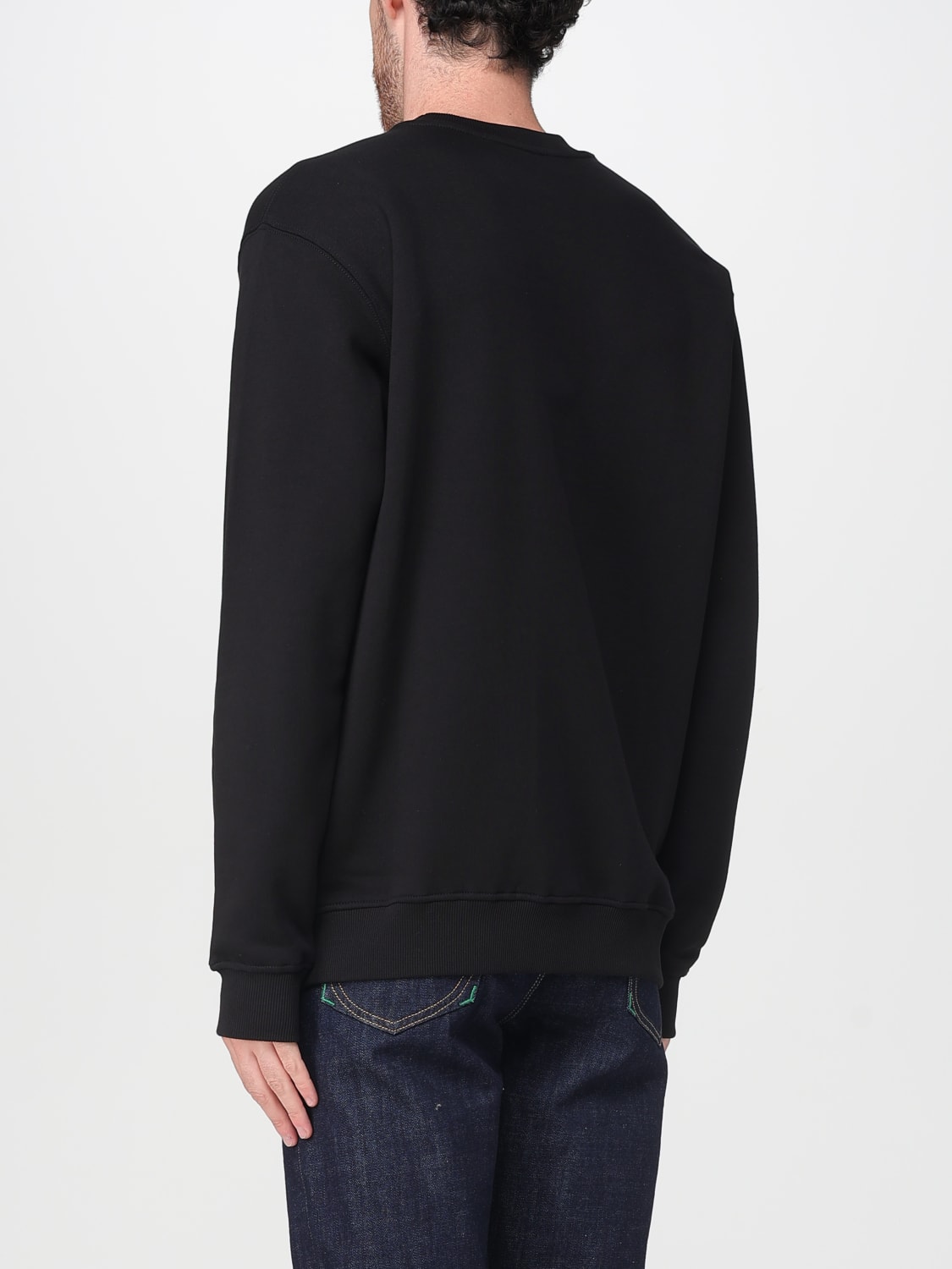 VERSACE JEANS COUTURE SWEATSHIRT: Sweatshirt men Versace Jeans Couture, Black - Img 2