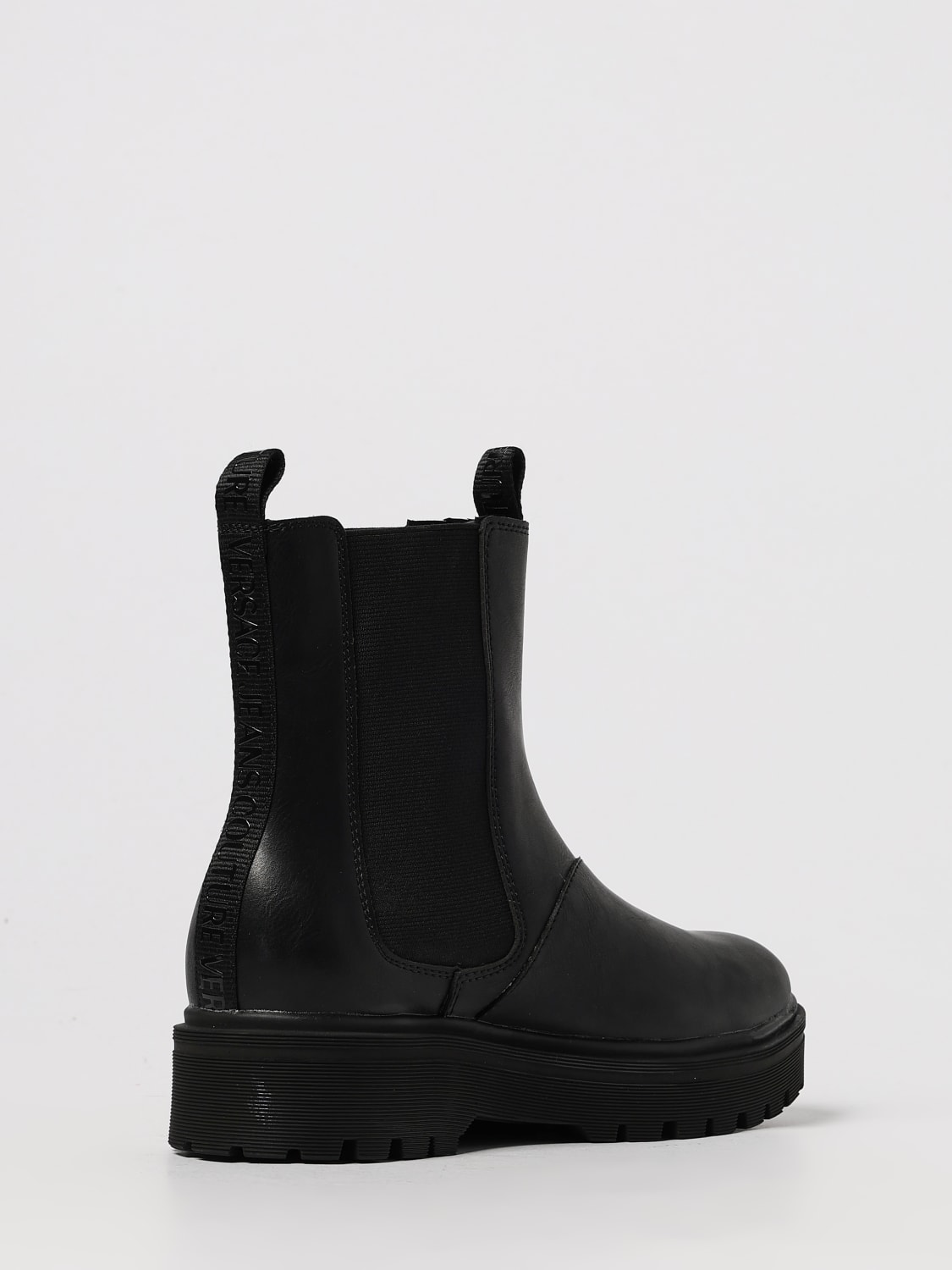 VERSACE JEANS COUTURE BOOT: Boots men Versace Jeans Couture, Black - Img 3