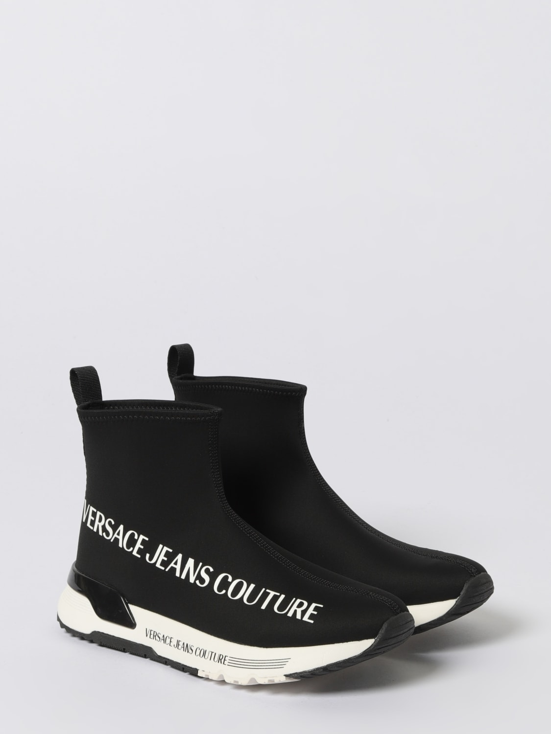 VERSACE JEANS COUTURE SNEAKERS: Sneakers men Versace Jeans Couture, Black - Img 2