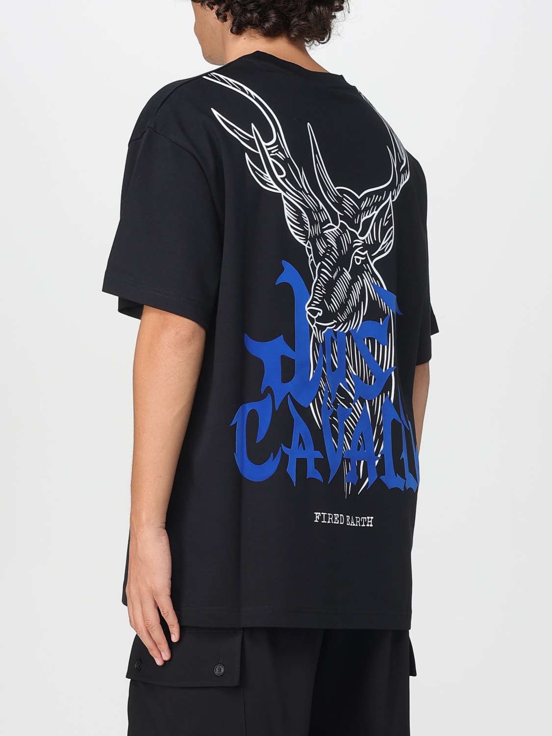 JUST CAVALLI T-SHIRT: T-shirt men Just Cavalli, Black - Img 2