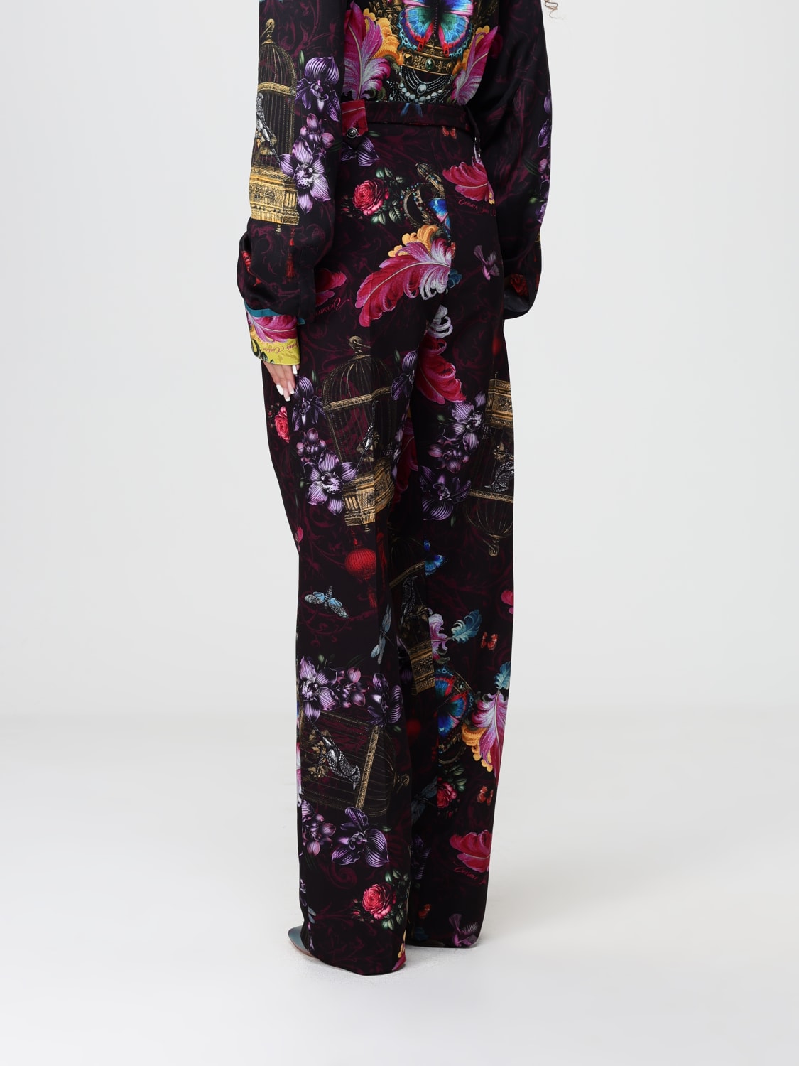 VERSACE JEANS COUTURE PANTS: Pants woman Versace Jeans Couture, Black - Img 3