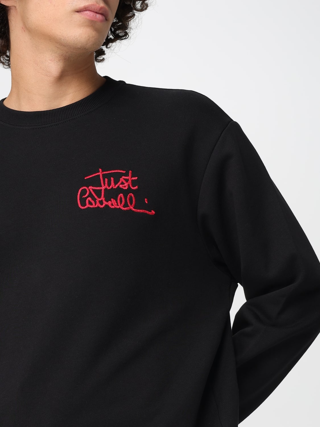 JUST CAVALLI SWEATSHIRT: Sweatshirt homme Just Cavalli, Noir - Img 4