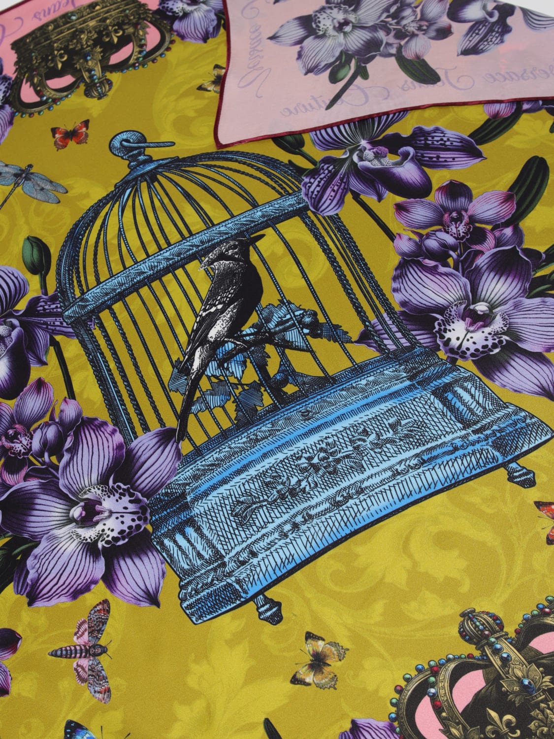 VERSACE JEANS COUTURE FULAR: Fular mujer Versace Jeans Couture, Rosa - Img 3