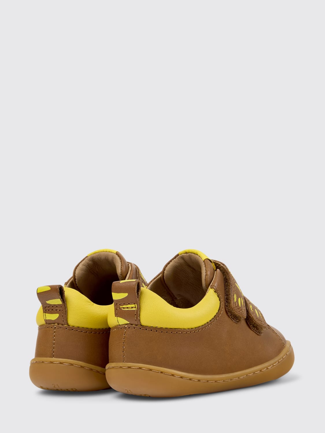 CAMPER BASKETS: Chaussures enfant Camper, Marron - Img 3