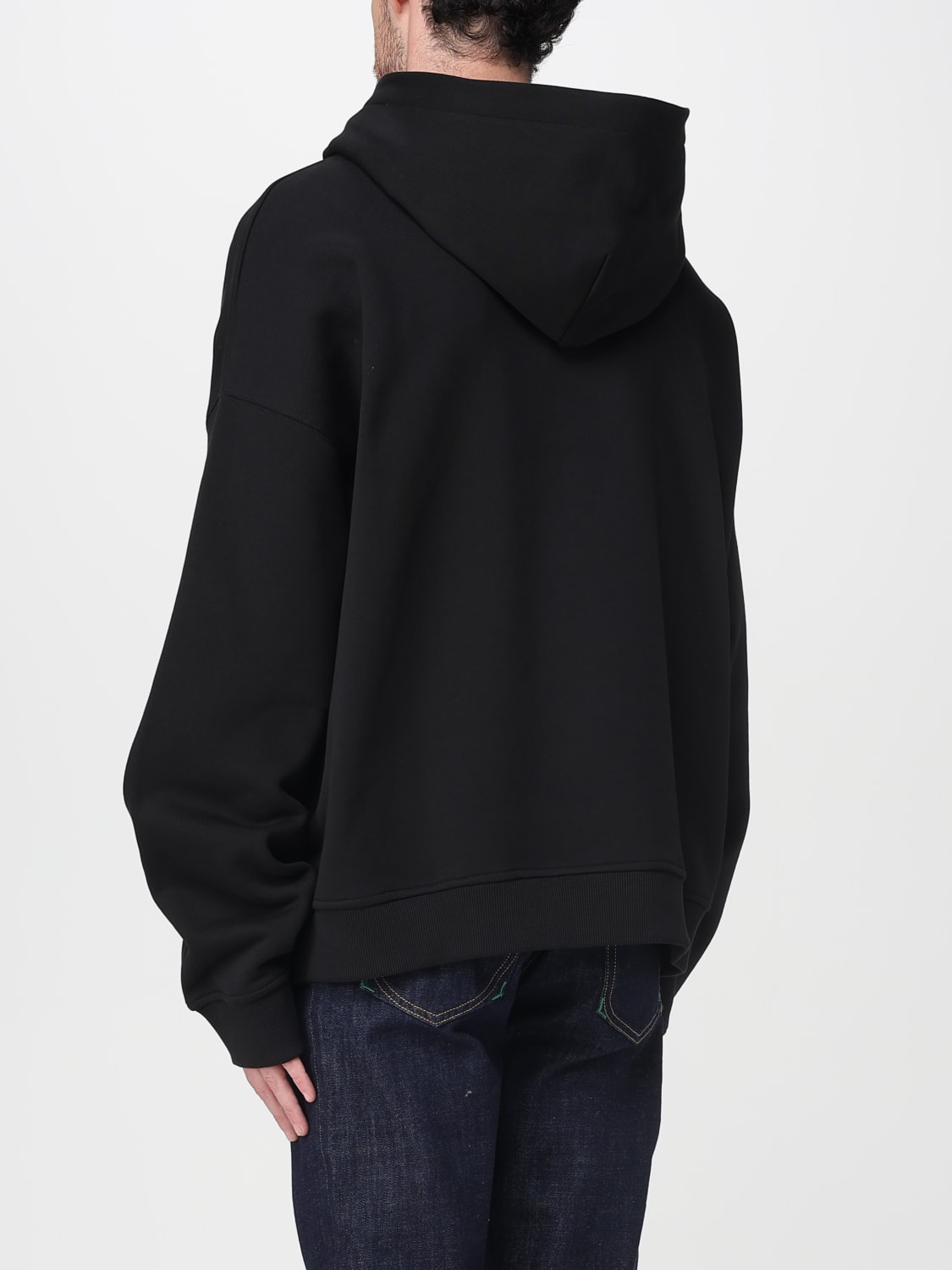 VERSACE JEANS COUTURE SWEATSHIRT: Sweatshirt men Versace Jeans Couture, Black - Img 2