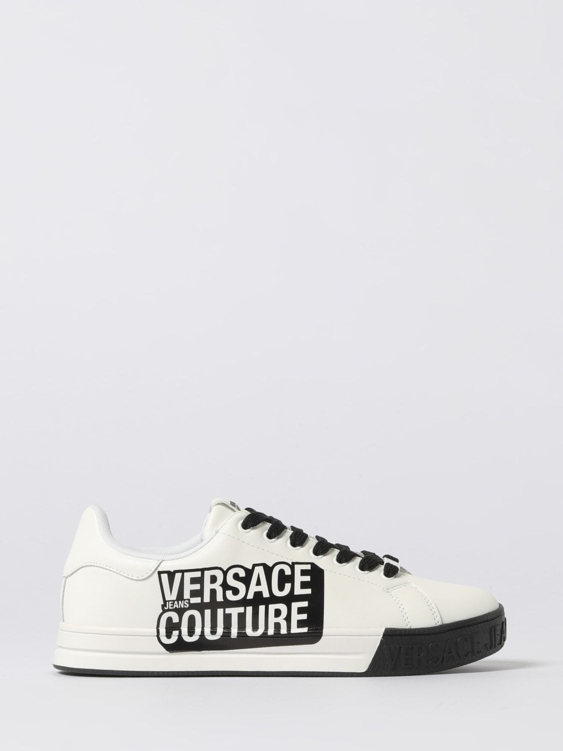 VERSACE JEANS COUTURE SNEAKERS: Sneakers men Versace Jeans Couture, White - Img 1